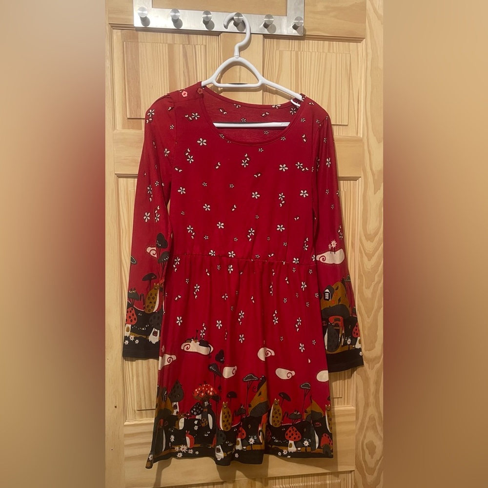 Cats and shrooms tunic